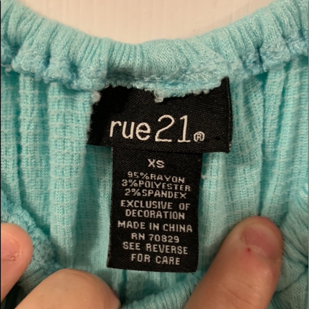 Turquoise Top - Picture 2 of 3